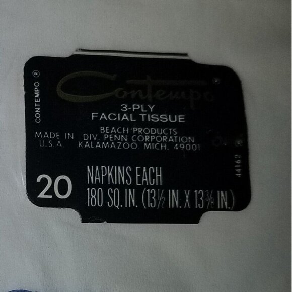 VTG Happy Birthday Podner Cowboy Luncheon Napkins 3 ply 13.5" x 13.5" Contempo - Picture 4 of 4